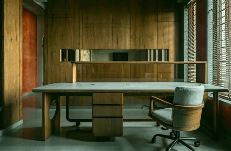 This Modern Office Interior Design is a ...